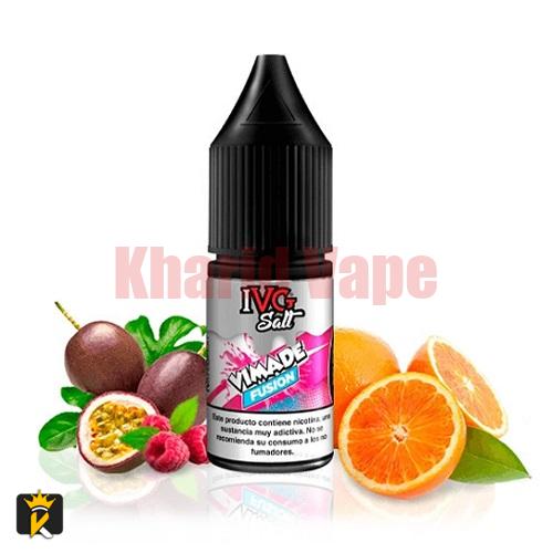 سالت پرتقال توت فرنگی پشن فروت ای وی جی <br><span>IVG Vimade Fusion Nic Salt 30ml</span>